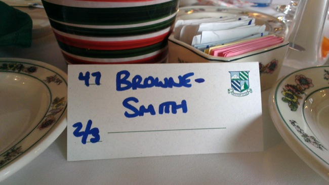Place card Pocono Mountains