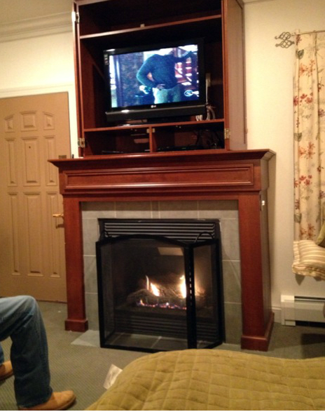 Cottage Fireplace Pocono Mountains
