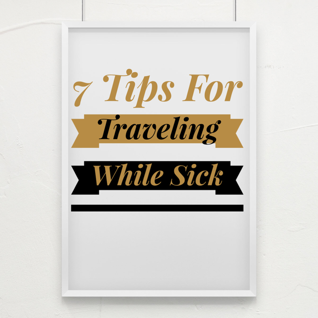 Traveling While sick