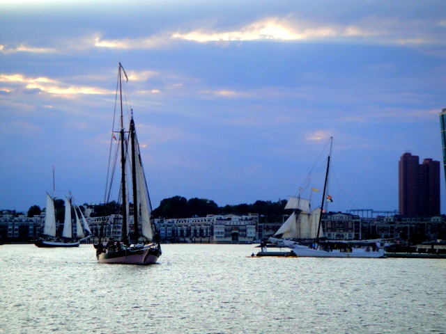 Canton Harbor in Baltimore
