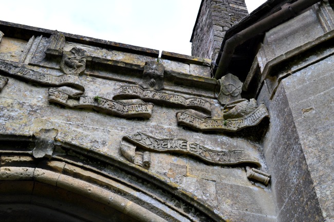 Thornbury castle insignias