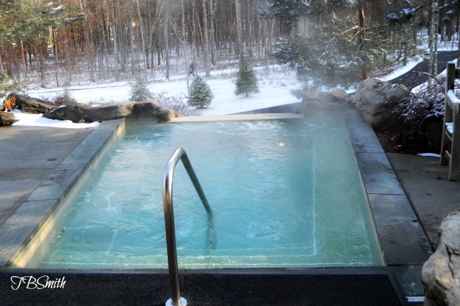 Woodloch spa thermal pool