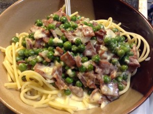 Inspired By Americas Farmers: Pasta And Fresh Peas Recipe
