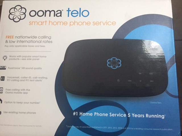 Ooma Telo Home Phone Service 