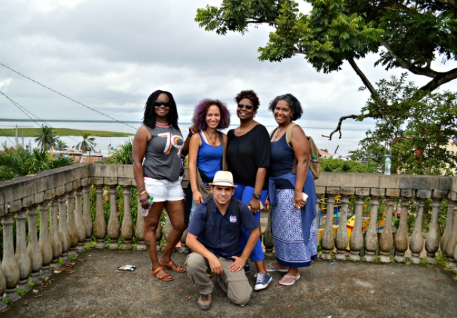 The crew in Nicaragua