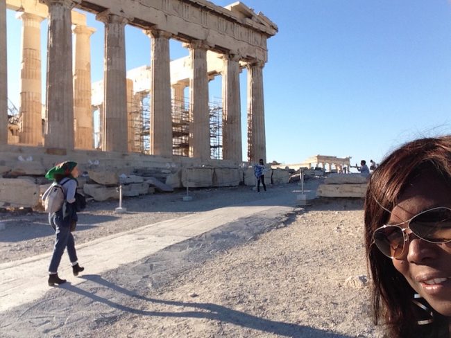 Moms Travel Solo Greece