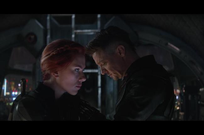 Avengers Endgame Hawk Eye Black Widow