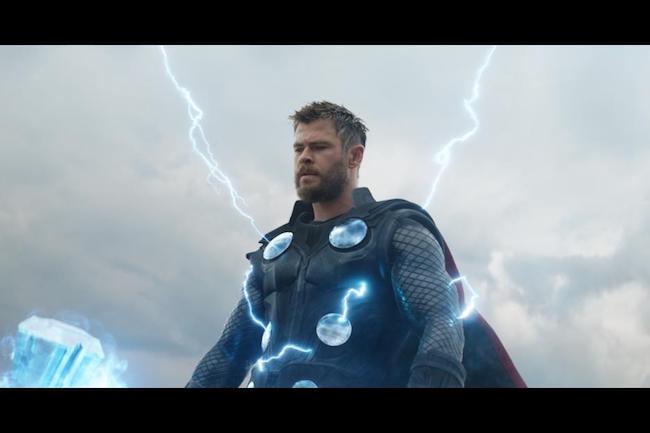 Avengers Endgame Lightening Thor